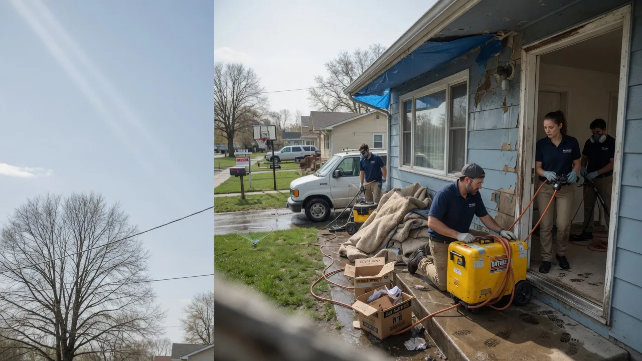Basement Flood Cleanup in Walpole, MA near me